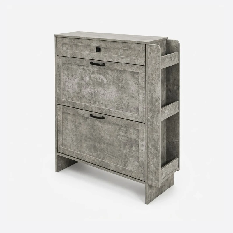 Mueble Zapatero Alto Con Gran Capacidad Y Ahorrar Espacio 1